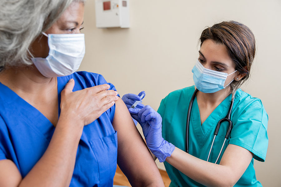 Administering Vaccine
